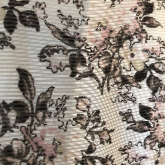 White patterned Club Monaco mini dress - Picture 3 of 5